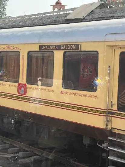 The old dilapilated Palace on Wheels