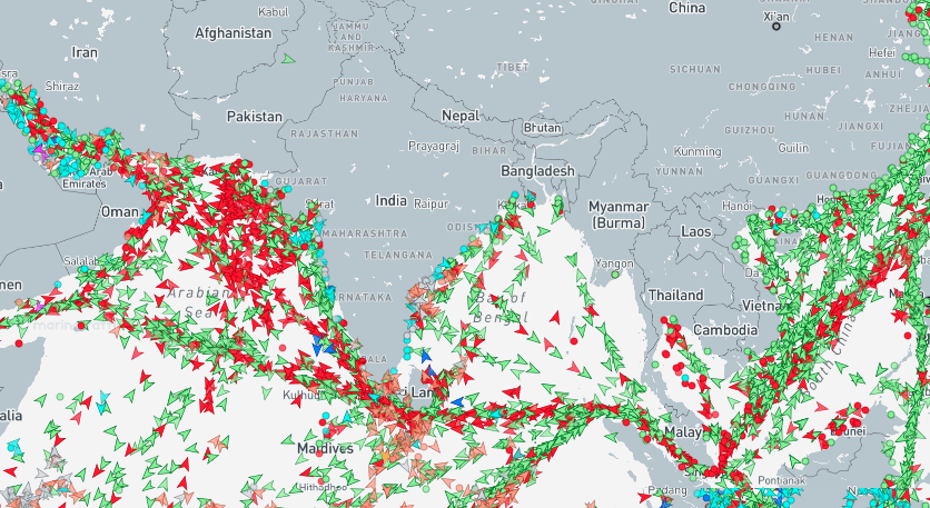 India's strategic Geographical location